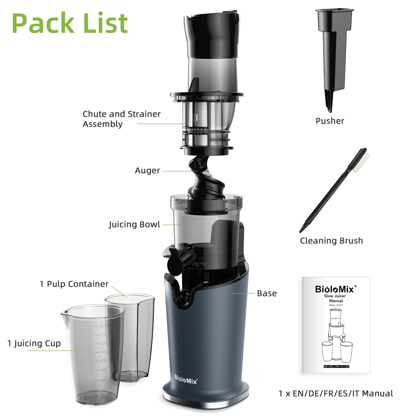 BioFlow Cold Press Juicer