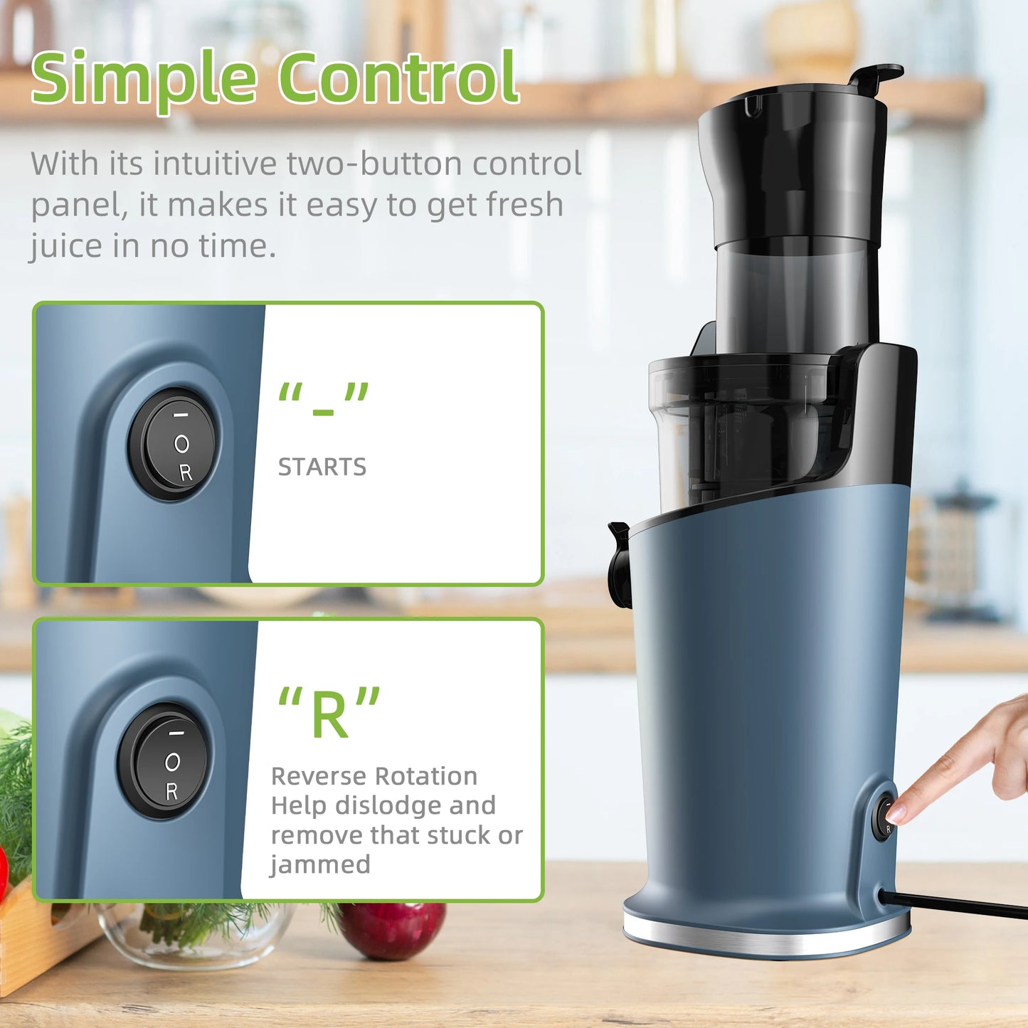 BioFlow Cold Press Juicer